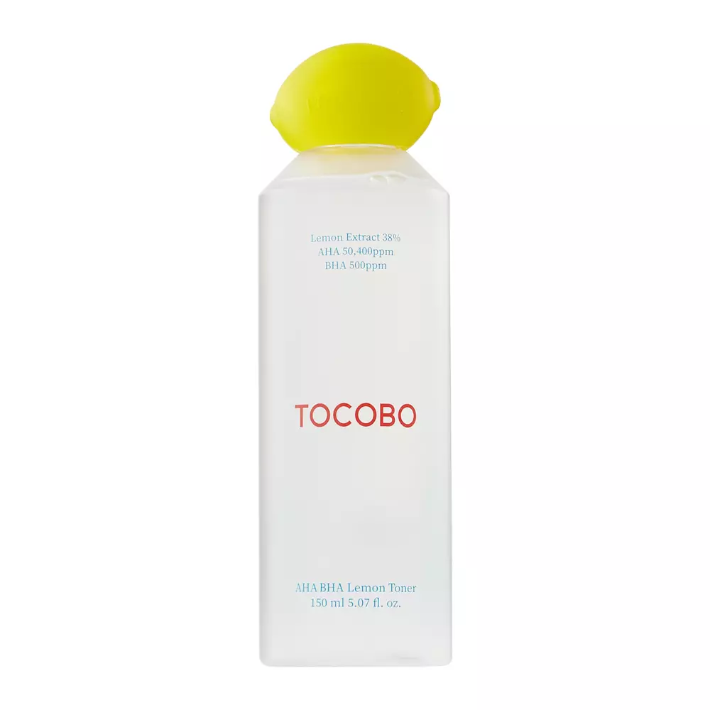 Tocobo - AHA BHA Lemon Toner - Citronové tonikum s AHA a BHA kyselinami - 150 ml