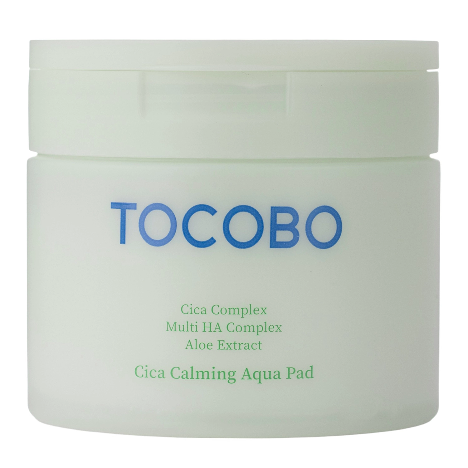 Tocobo - Cica Calming Aqua Pad - Zklidňující polštářky na obličej - 60ks