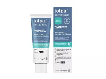 Tołpa - Dermo Face Hydrativ - Hydratační noční krém/maska s kyselinou hyaluronovou - 40 ml