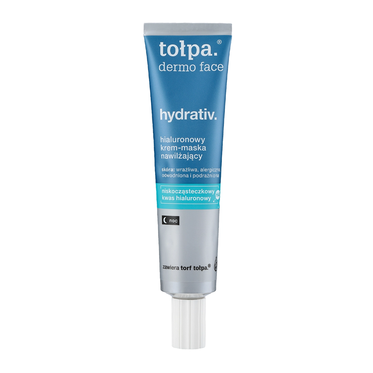 Tołpa - Dermo Face Hydrativ - Hydratační noční krém/maska s kyselinou hyaluronovou - 40 ml