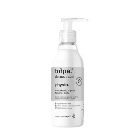 Tołpa - Dermo Face Physio - Odličovací mléko na obličej a oči - 195 ml