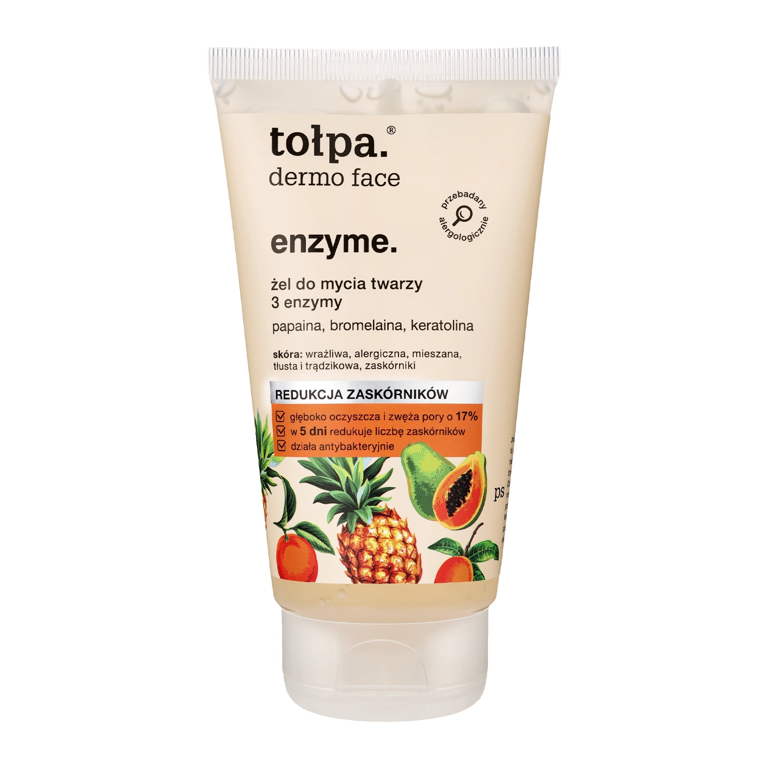 Tołpa - Dermo Face Sebio - 3 Enzymy - Gel na mytí obličeje - 150 ml