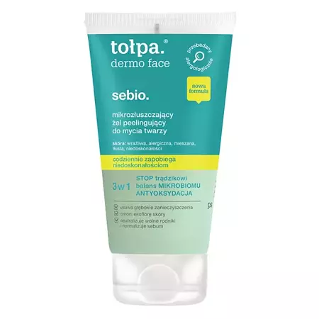 Tołpa - Dermo Face Sebio - Čisticí mikropeelingový gel - 150 ml