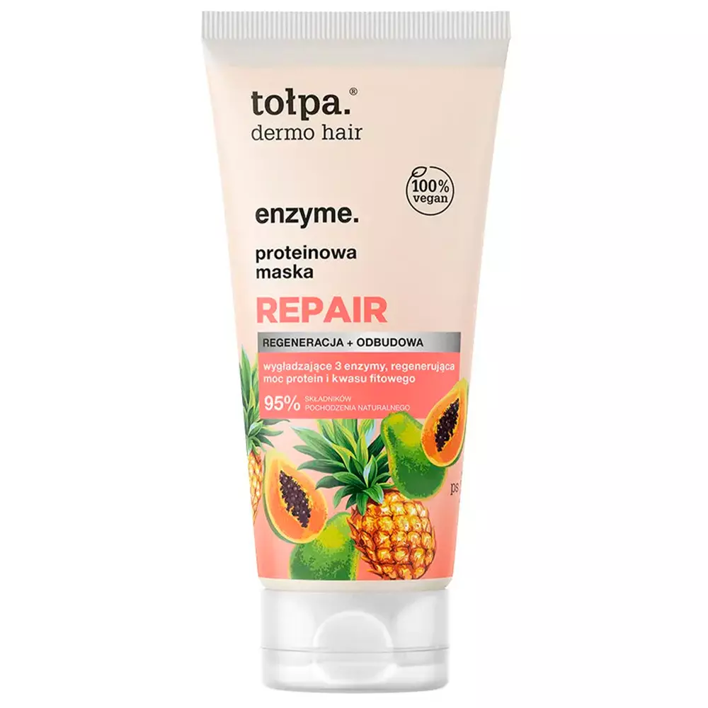 Tołpa - Dermo Hair Enzyme - Maska na vlasy s proteiny - 200 ml