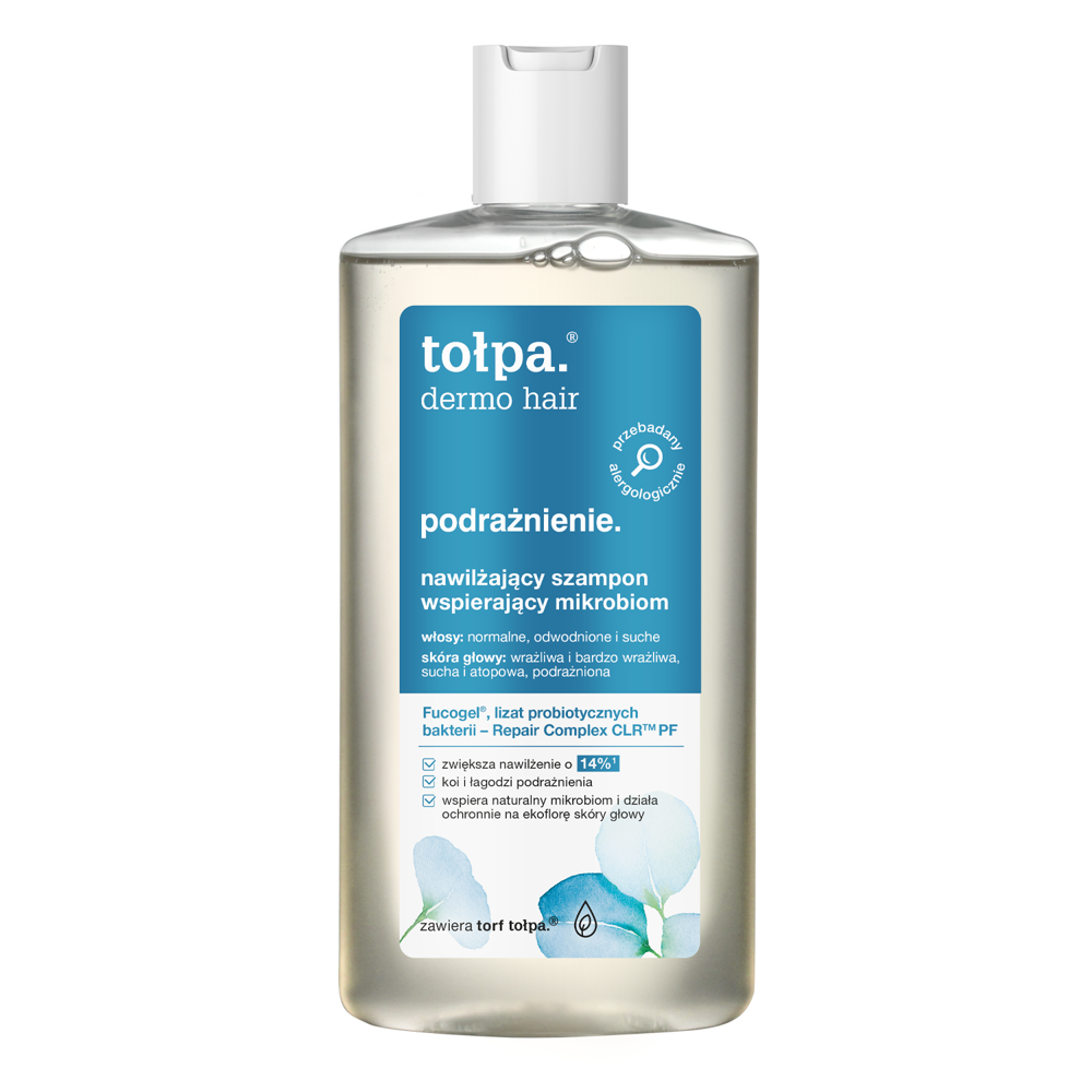 Tolpa - Dermo Hair - Hydratační šampon podporující mikrobiom - 250 ml