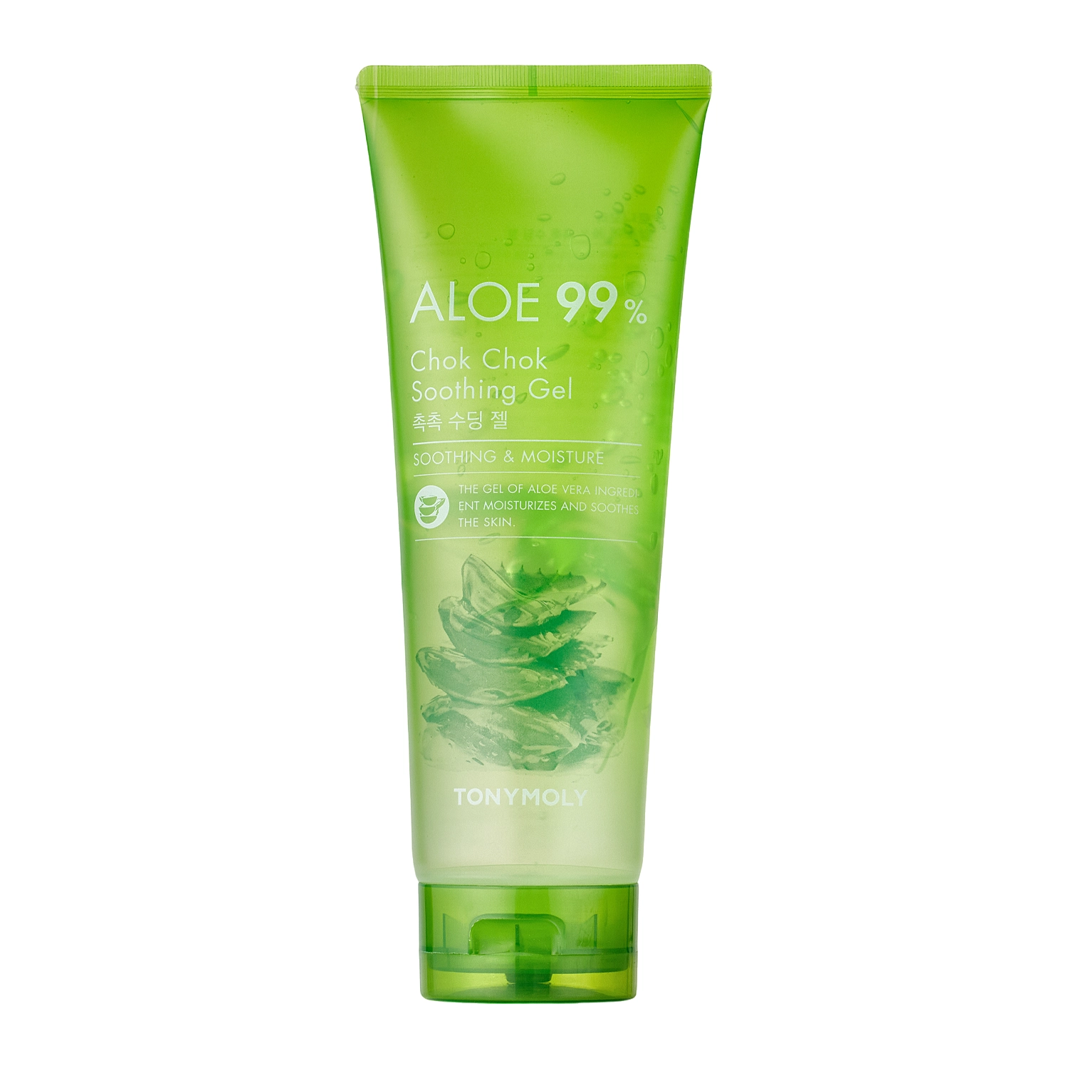 TonyMoly - Aloe 99% Chok Chok Soothing Gel - Zklidňující gel s Aloe - 250ml