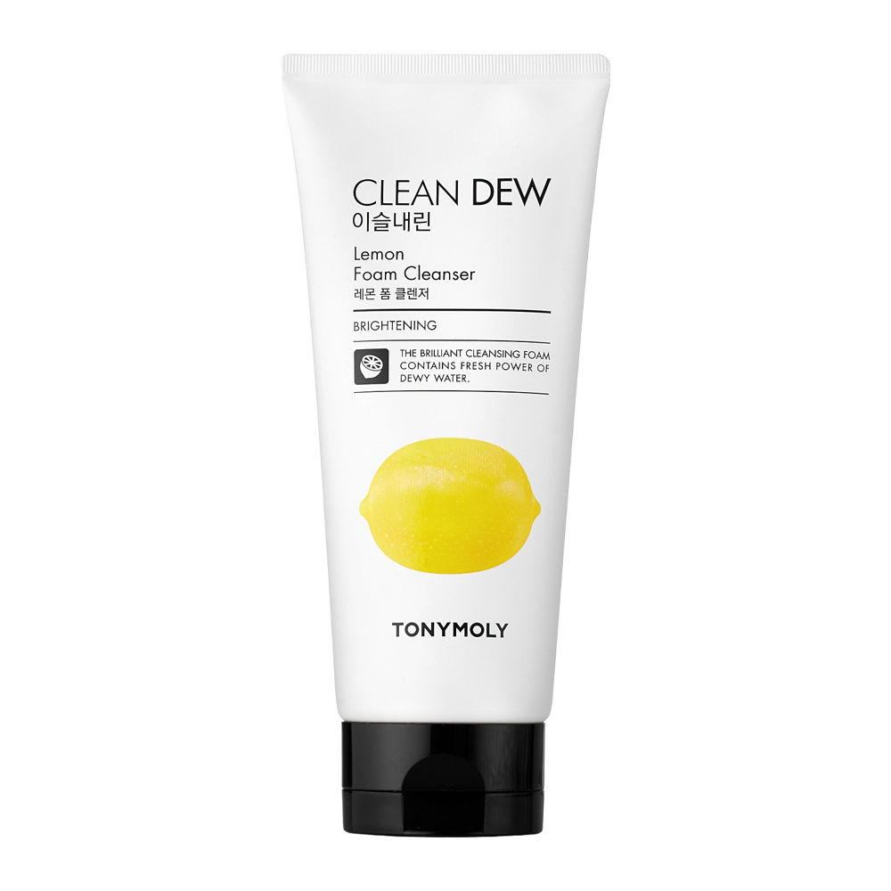 TonyMoly - Clean Dew Brightening Foam Cleanser Lemon - Čisticí pěna na obličej - 180 ml