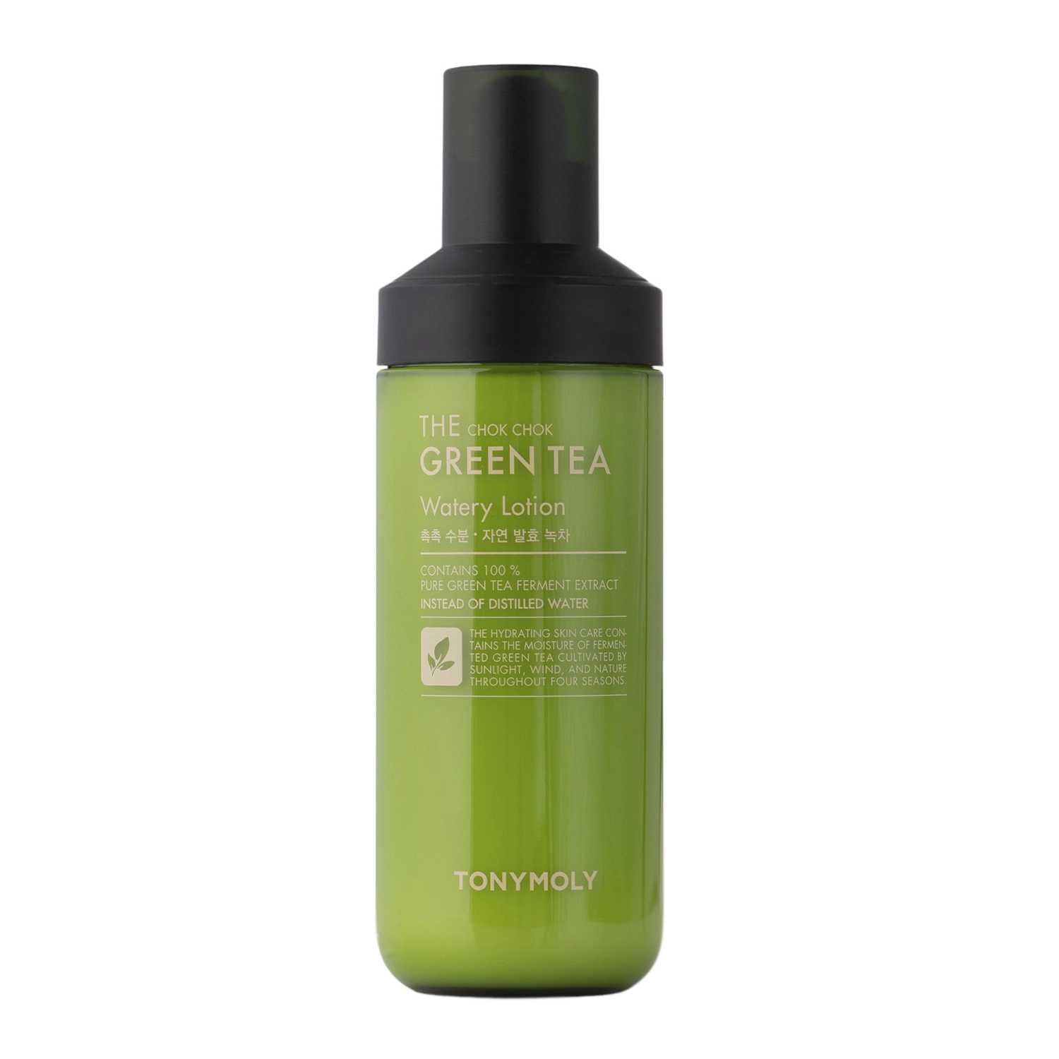 TonyMoly - The Chok Chok Green Tea Watery Lotion - Hydratační pleťová emulze se zeleným čajem - 160 ml