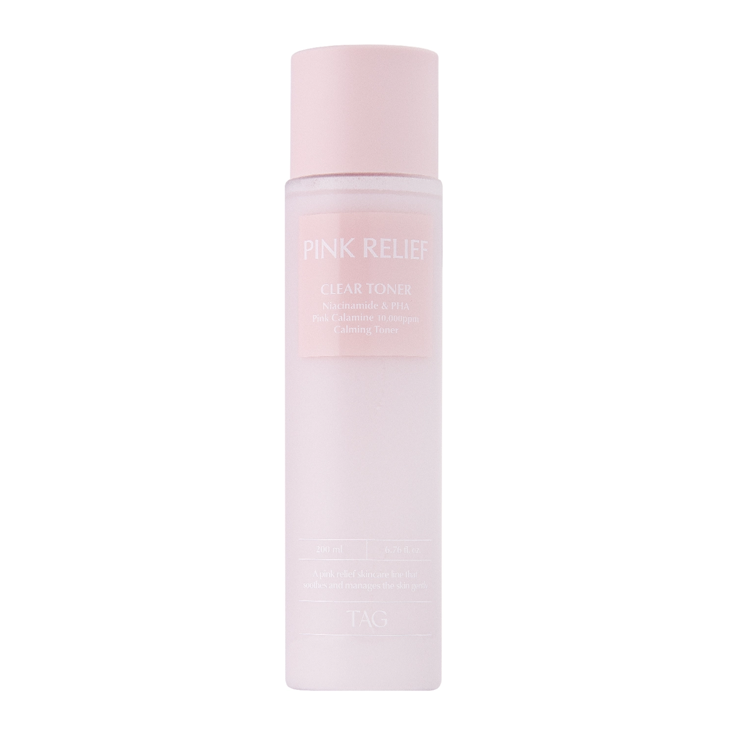 Too Cool for School - Pink Relief Clear Toner - Zklidňující pleťové tonikum - 200 ml