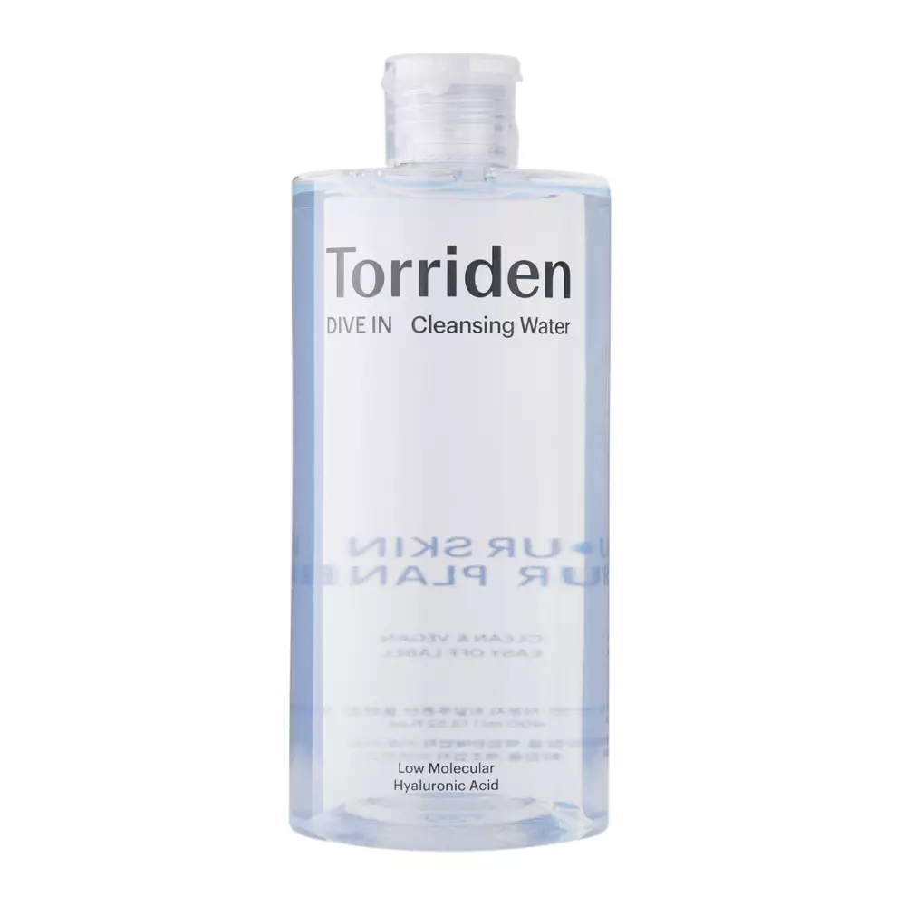 Torriden - Dive In - Low Molecular Hyaluronic Acid Cleansing Water - Hydratační micelární voda - 400 ml