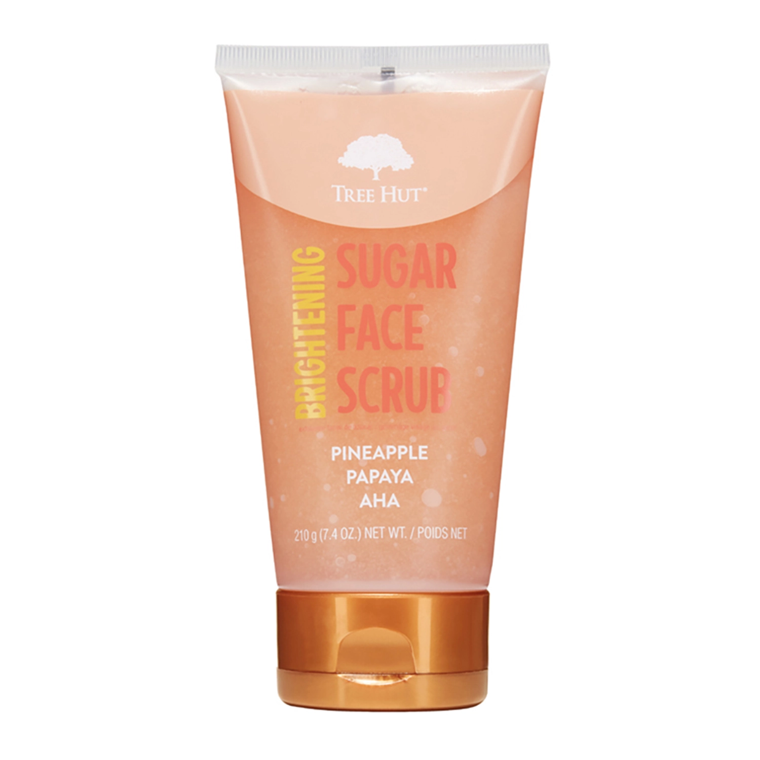 Tree Hut - Brightening Pineapple & Papaya Face Scrub - Rozjasňující peeling na obličej - 210 g