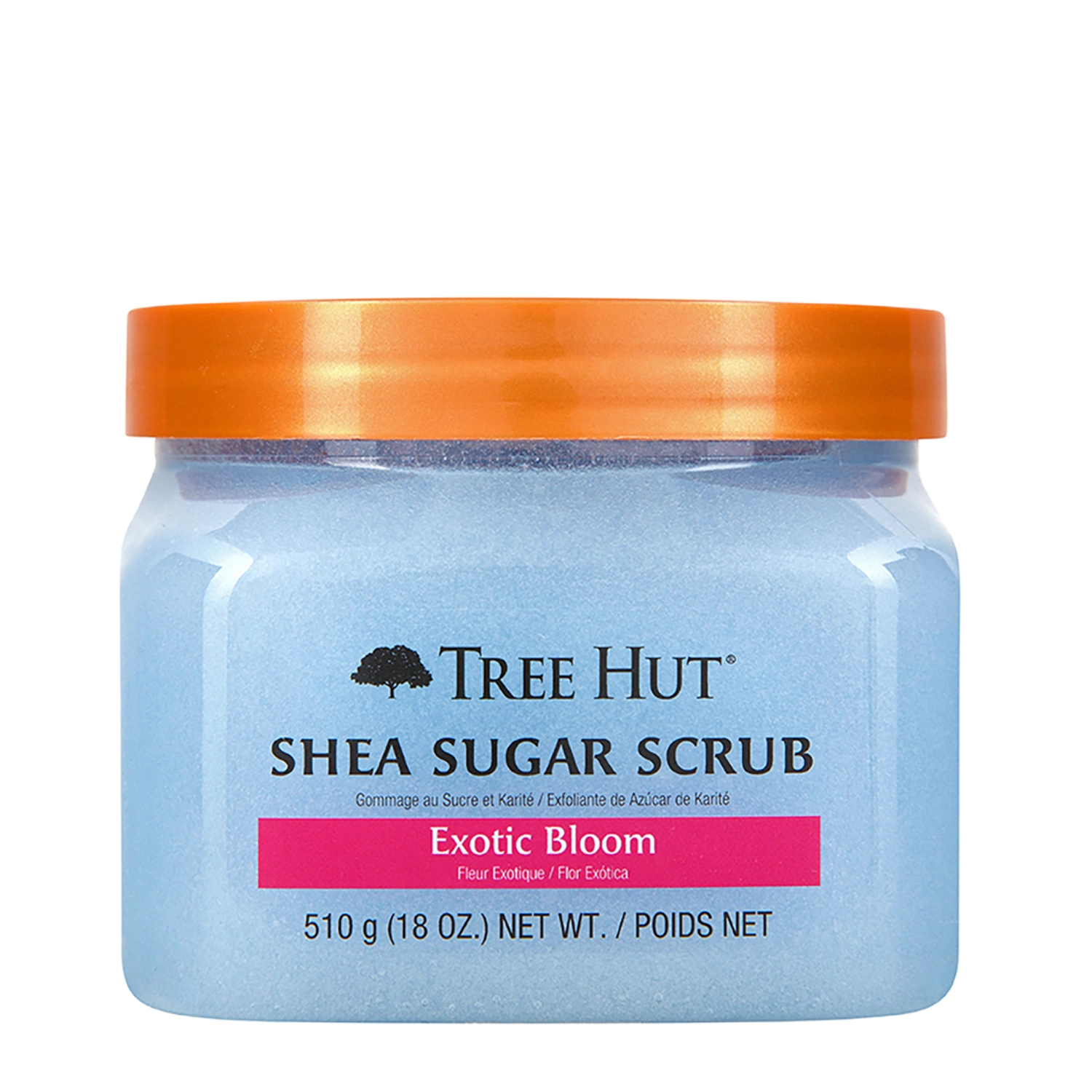 Tree Hut - Shea Sugar Scrub Exotic Bloom - Cukrový peeling - Exotic Bloom - 510 g