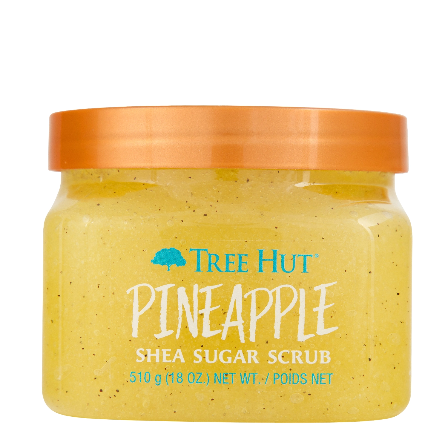 Tree Hut - Sugar Scrub Pineapple - Cukrový tělový peeling - Ananas - 510 g