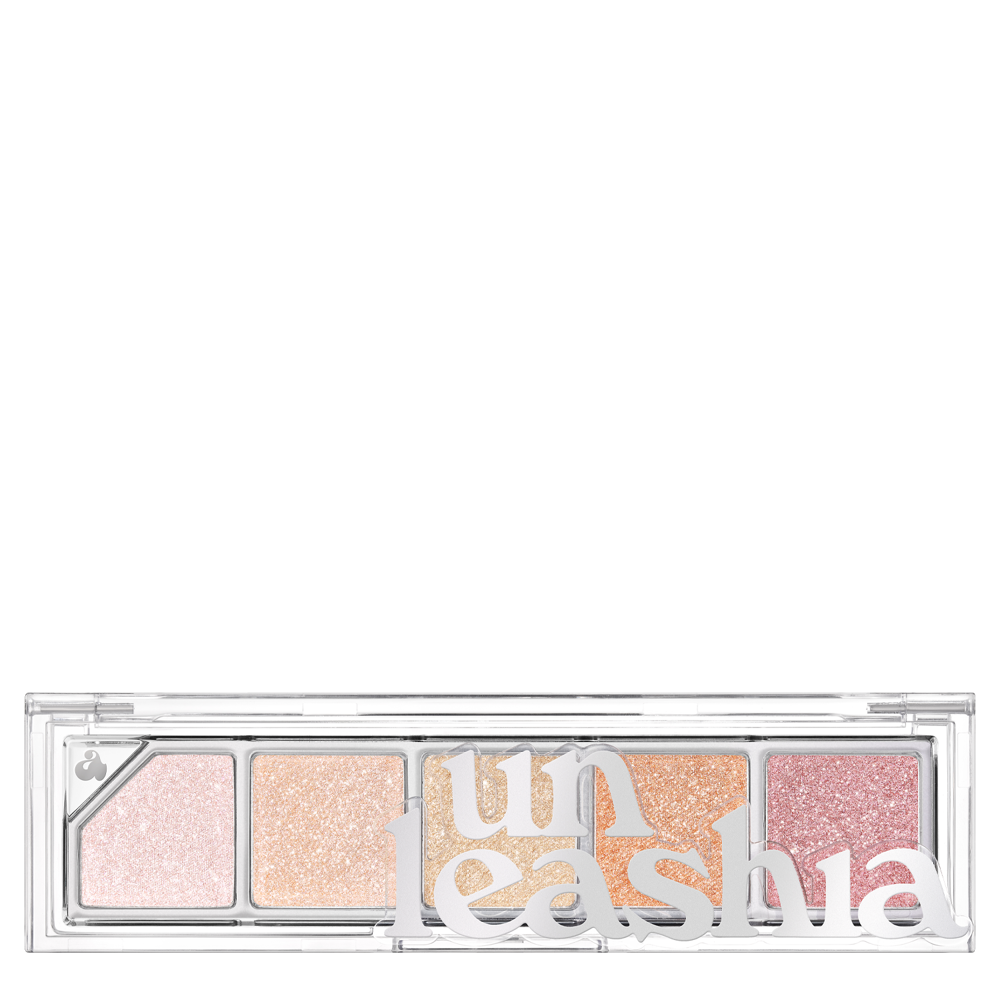 Unleashia - Mood Shower Face Palette - Paletka očních stínů - NO.100 Ballerina - 4 g