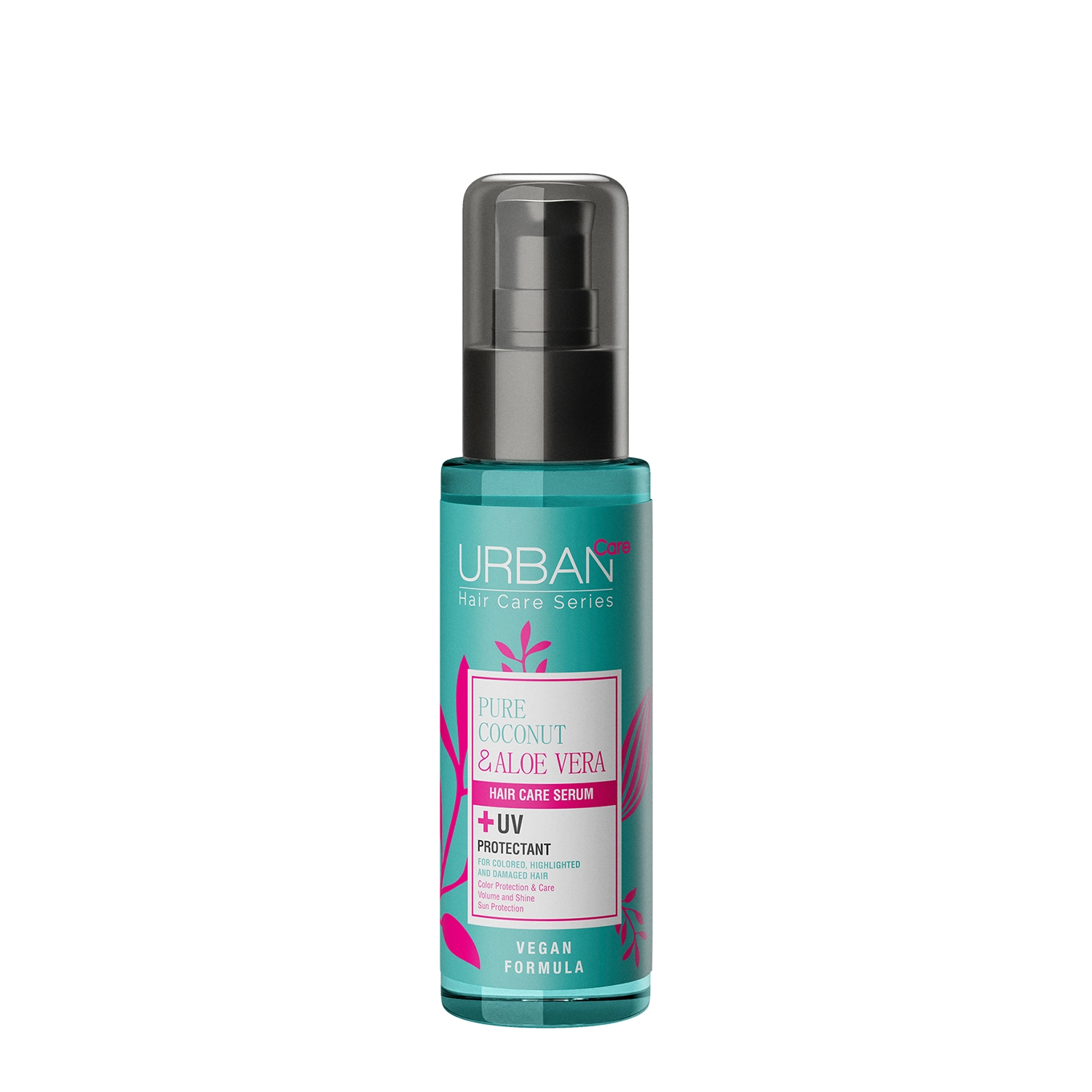 Urban Care - Pure Coconut & Aloe Vera Serum - Sérum na barvené a poškozené vlasy - 75 ml