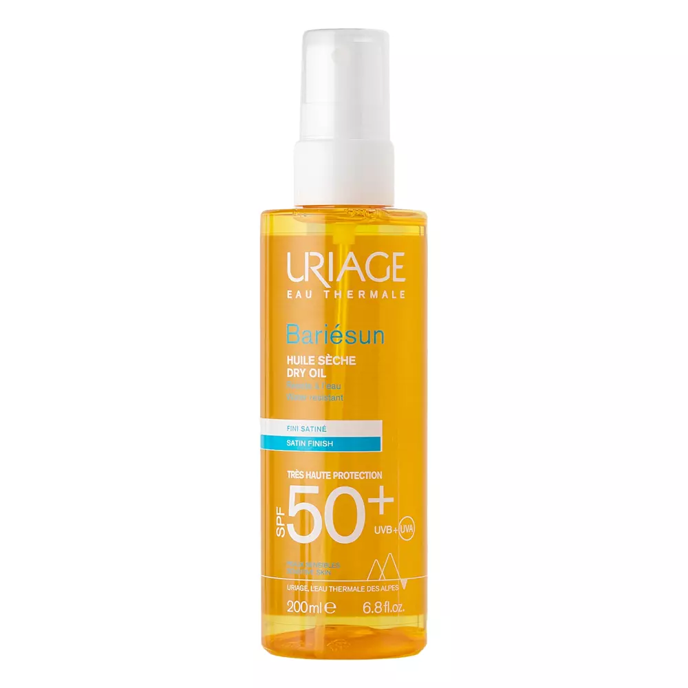 Uriage - Bariésun - SPF50+ Huile Spray - Suchý ochranný olej na obličej i tělo - 200 ml