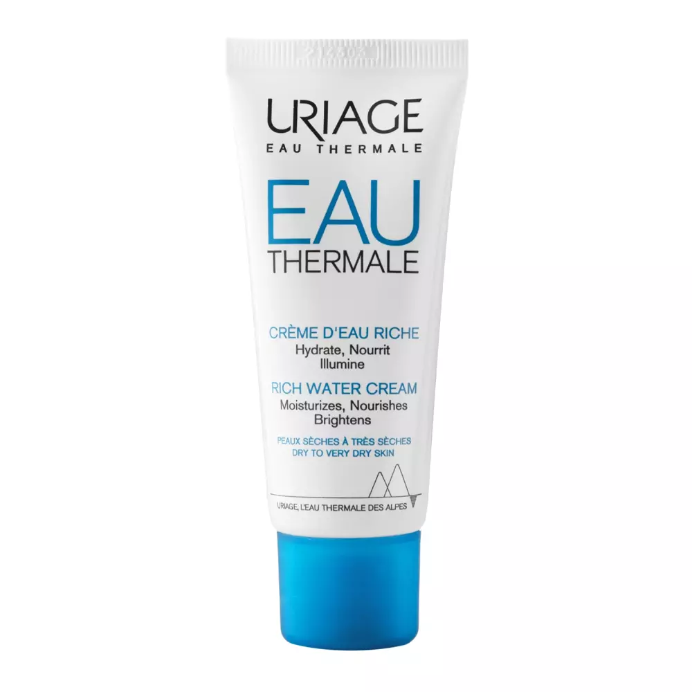 Uriage - Eau Thermale Rich Water Cream - Bohatý, aktivně hydratační krém - 40 ml