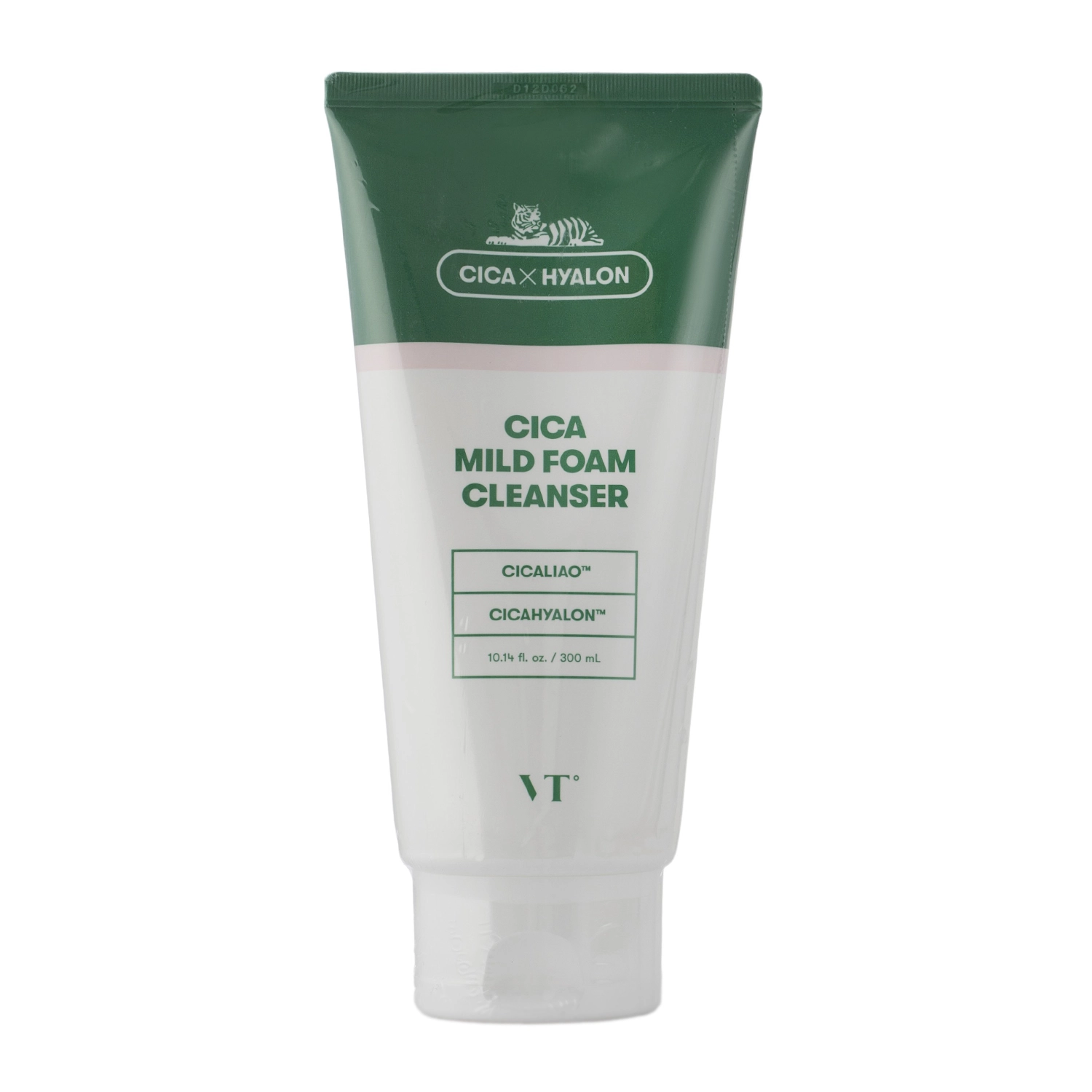 VT Cosmetics - Cica Mild Foam Cleanser - Čisticí pěna na obličej s pupečníkem asijským - 300 ml