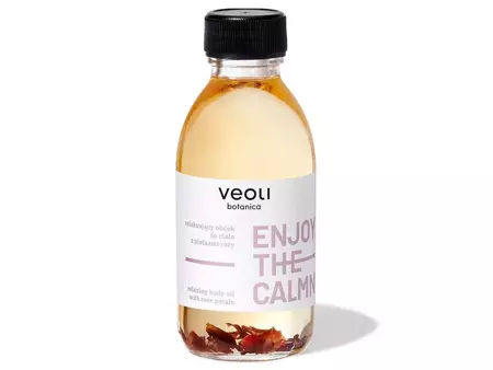 Veoli Botanica - Enjoy The Calmness Relaxing Body Oil with Rose Petals - Relaxační tělový olej s plátky růže - 150 ml