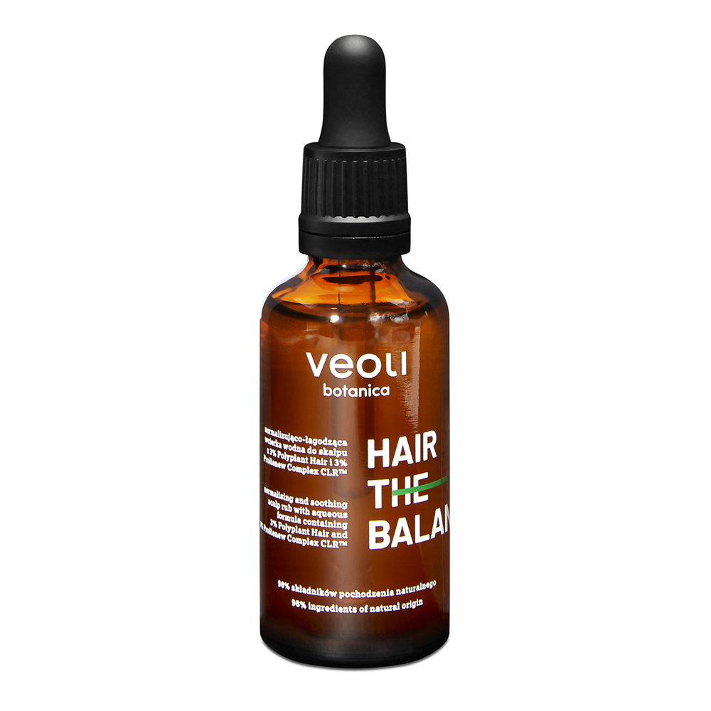 Veoli Botanica - Hair The Balance - Normalizující a zklidňující voda pro vlasovou pokožku - 50 ml