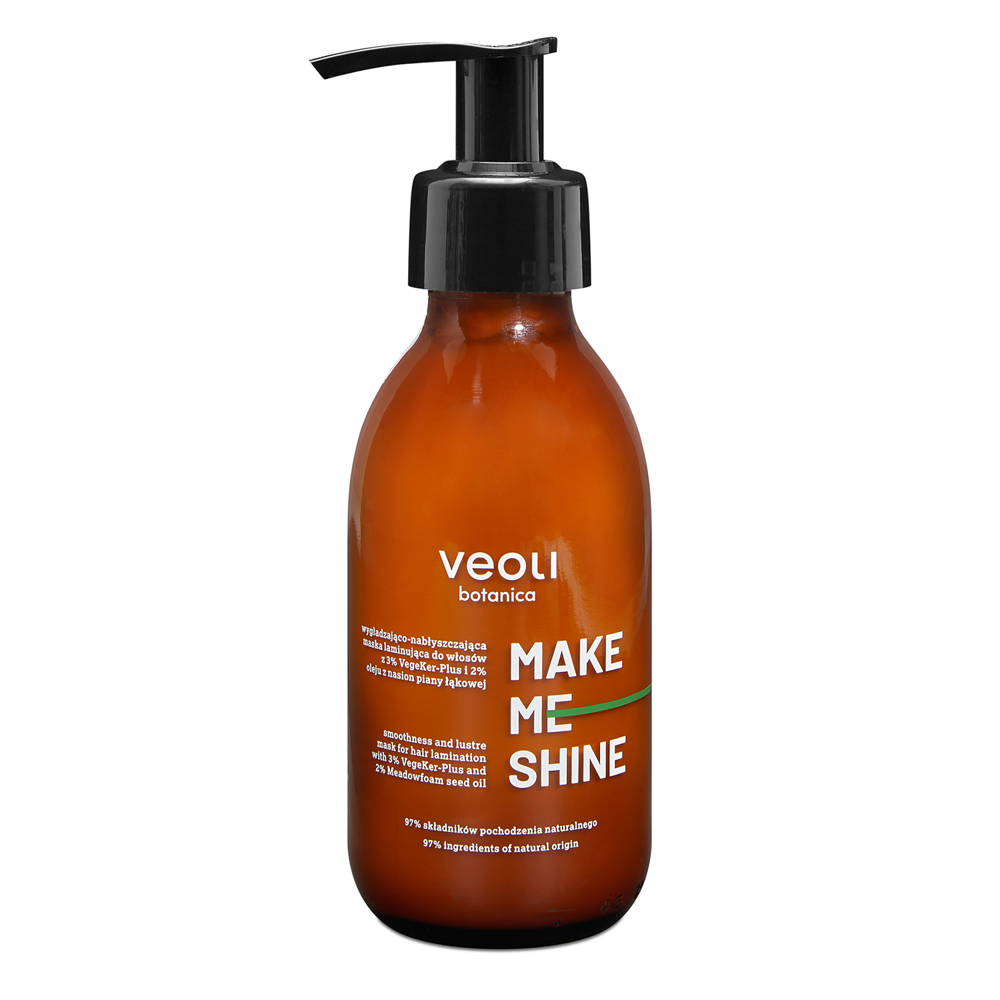 Veoli Botanica - Make Me Shine - Uhlazující maska pro lesklé vlasy - 140 ml