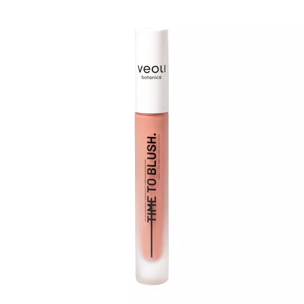 Veoli Botanica - Time to Blush - Krémová tvářenka s vitamínem C a rostlinným kolagenem - 10 ml