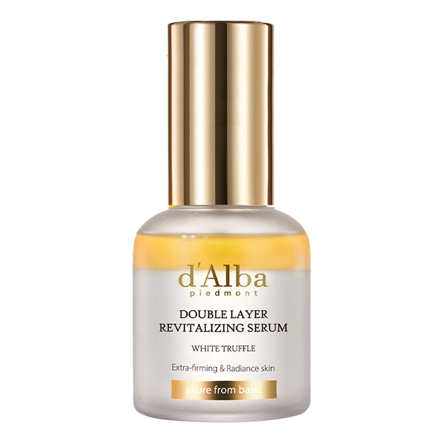 d'Alba - White Truffle Double Layer Revitalizing Serum - Revitalizační pleťové sérum - 30 ml