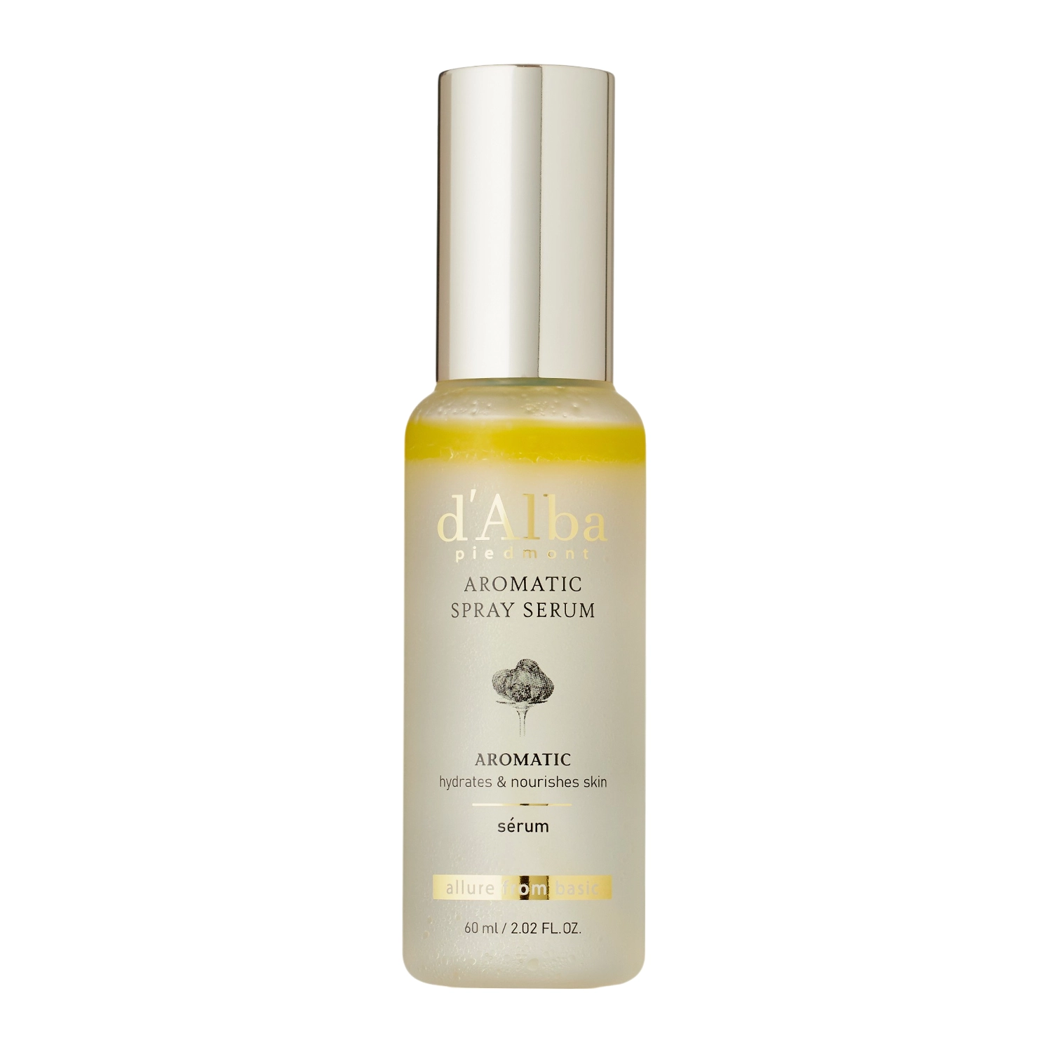 d'Alba - White Truffle First Aromatic Spray Serum - Hydratační pleťové sérum ve spreji - 60 ml