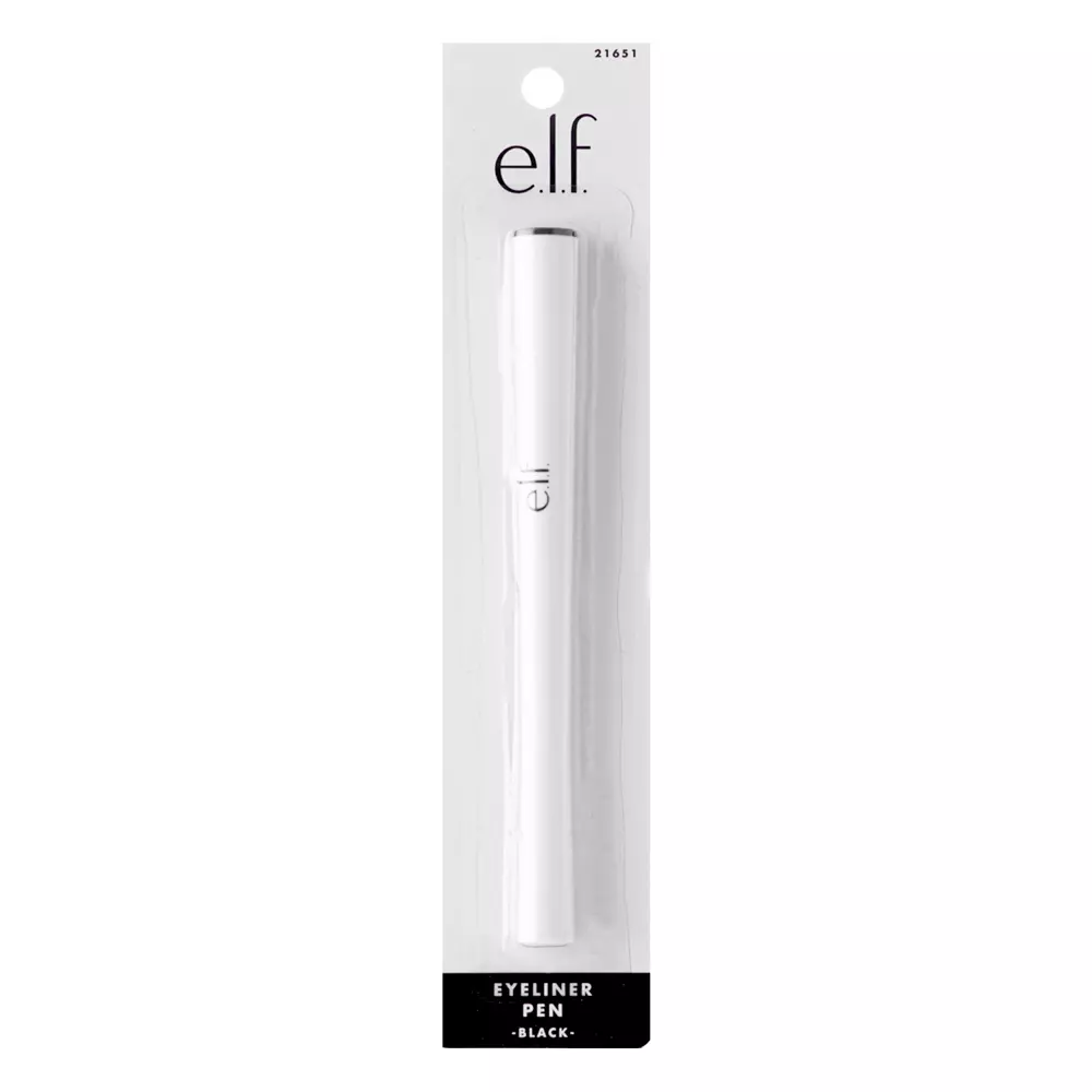 e.l.f. - Essential Waterproof Eyeliner Pen - Black - Intenzivně černá linka ve fixu - 1,4 g