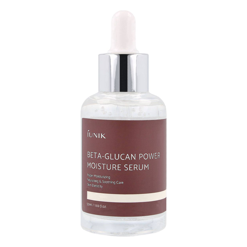 iUNIK Beta-Glucan Power Moisture Serum - Hydratační, zklidňující pleťové sérum - 50 ml