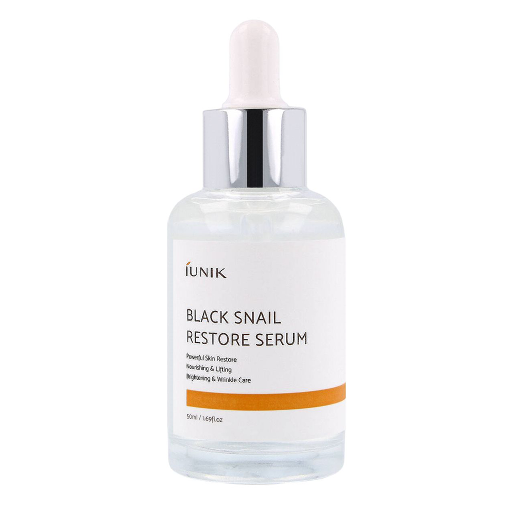 iUNIK - Black Snail Restore Serum - Regenerační sérum se šnečím slizem - 50 ml