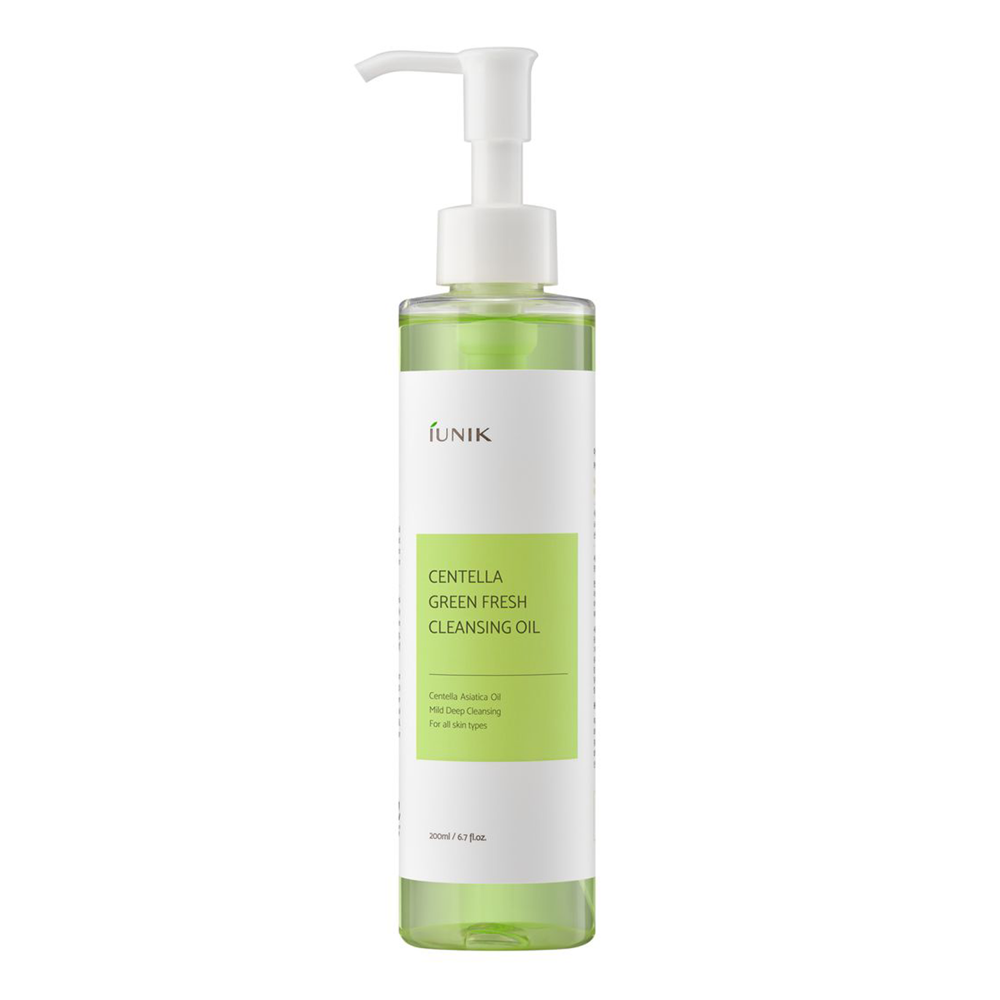 iUNIK - Centella Green Fresh Cleansing Oil - Odličovací olej - 200 ml