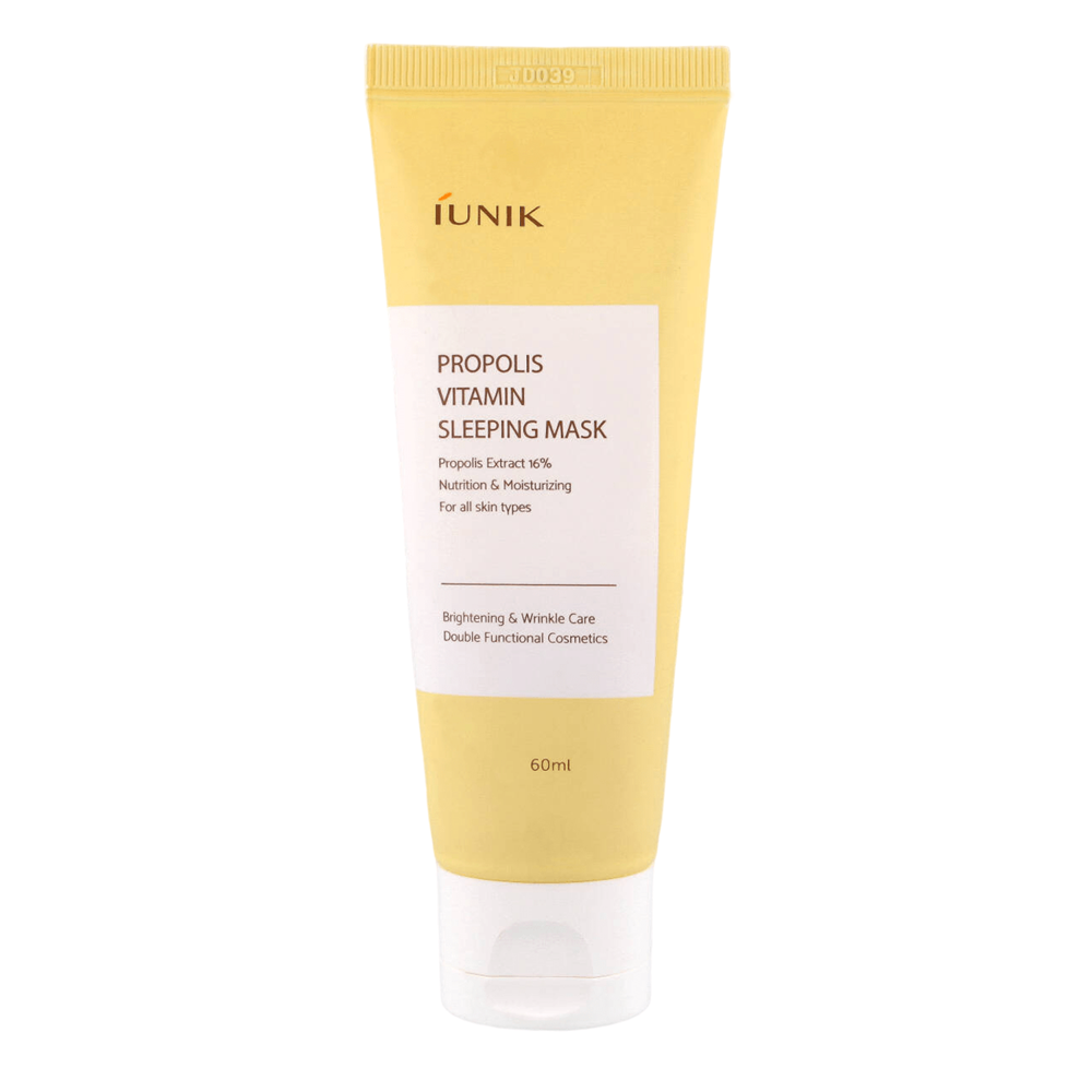 iUNIK Propolis Vitamin Sleeping Mask - Noční hydratační maska ​​s propolisem - 60 ml