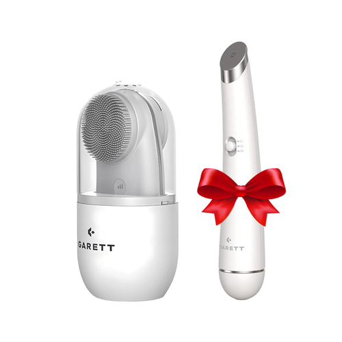 Garett Beauty - Multi Clean + Garett Beauty Glow Eye - Sada pro péči o obličej a oči - White