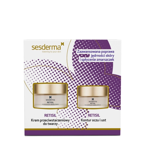 sesderma - Retisil Set - Sada produktov proti vráskam - Krém 50ml + Oční krém 30ml