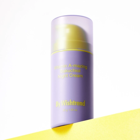 By Wishtrend - Vitamin A-mazing Bakuchiol Night Cream - Noční krém s vitaminem A a Bakuchiolem - 30 ml