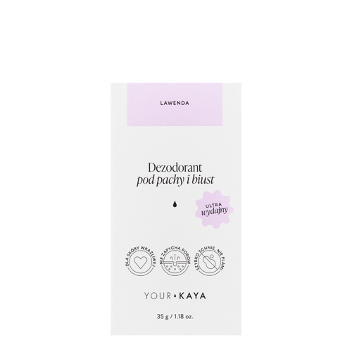 Your Kaya - Deodorant na podpaží a poprsí - Levandule - 35 g