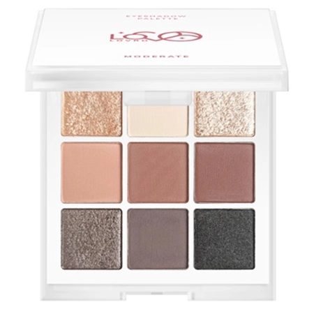 LOVRO - Eyeshadow Palette Moderate - Paletka očních stínů - 8 g