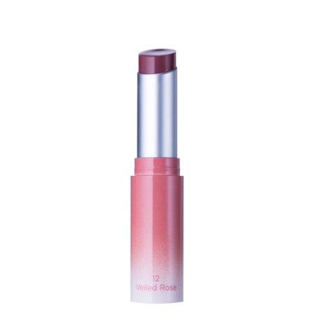 Rom&nd - Glasting Melting Balm - Lesklý balzám na rty - 12 Veiled Rose - 3,5 g