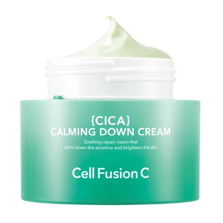 Cell Fusion C - Cica Calming Down Cream - Zklidňující krém pro citlivou pleť - 50 ml