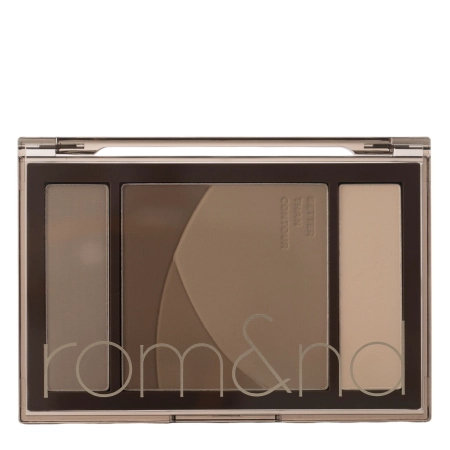Rom&nd - Better Than Contour - Paletka pro konturování obličeje - 02 Gray Cool - 20,5 g