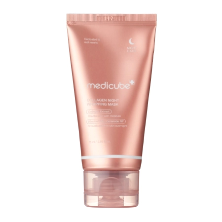 Medicube - Collagen Night Wrapping Peel Off Mask - Zpevňující noční maska - 75 ml