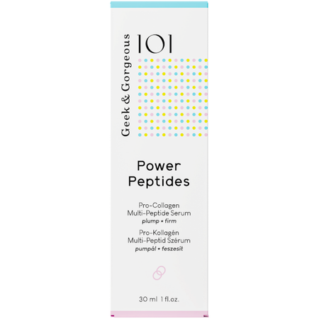 Geek & Gorgeous - Power Peptides - Stimulující peptidové sérum - 30 ml