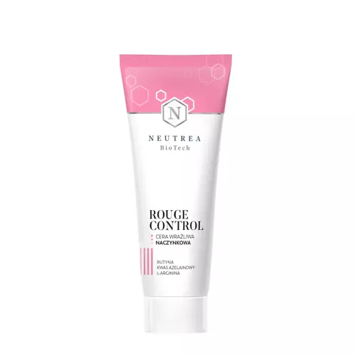 Neutrea - Rouge Control - Krém zklidňující zarudnutí a pokožku s rosaceou - 75 ml