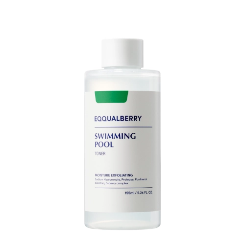 EQQUALBERRY - Swimming Pool Daily Facial Toner - Hydratační a exfoliační pleťové tonikum - 155 ml