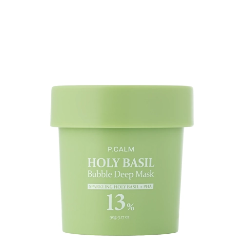 P.Calm - Holy Basil Bubble Deep Mask - Čistící bublinková maska - 90 g