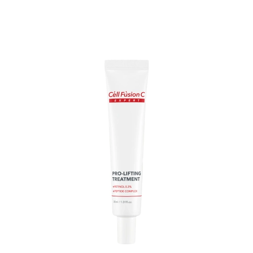 Cell Fusion C - Pro-Lifting Treatment - Zpevňující a vyhlazující kúra s 0,3% retinolem a peptidy - 30 ml