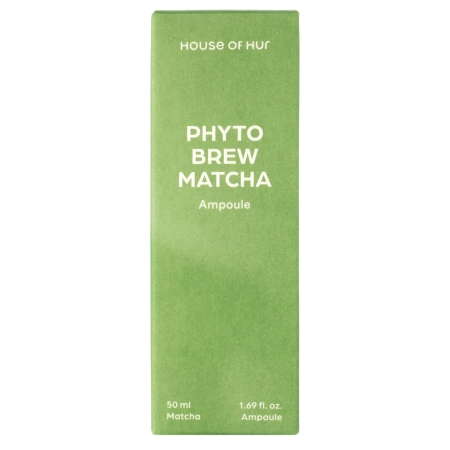 House of Hur - Phyto Brew Matcha Ampoule - Ampulka hydratační a rozjasňující - 50 ml