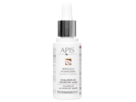 Apis - Professional - Hyaluron 4D with Argireline™ Peptide - Hydratační sérum s kyselinou hyaluronovou a Argirelinem - 30 ml