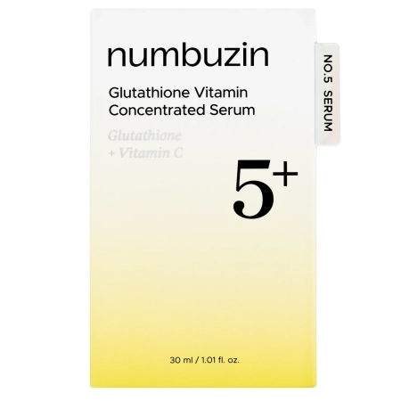 Numbuzin - No.5 Vitamin Concentrated Serum - Rozjasňující vitamínové sérum - 30 ml